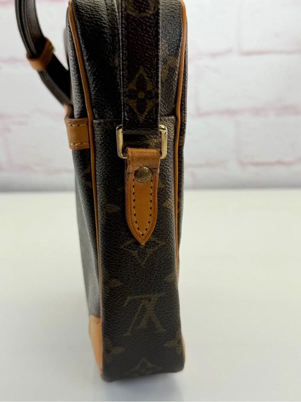 Louis Vuitton Brown Monogram Canvas Danube 21 Crossbody Bag
